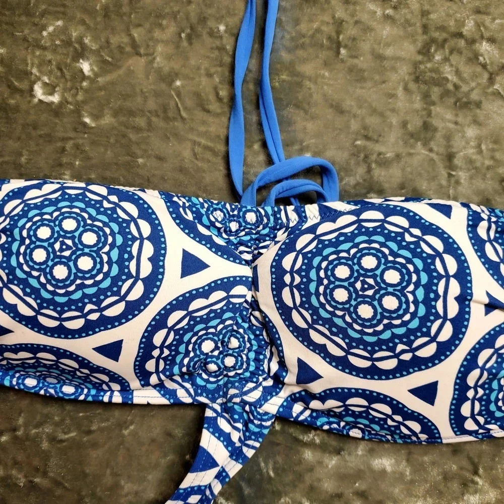 KBLU Shell Print Cut-Out Swimsuit - Picture 5 of 13